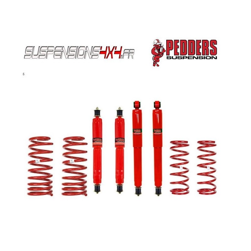 Kit suspension PEDDERS Foam Cell +35 mm Medium DEFENDER 110 Kit suspension PEDDERS Foam Cell +35 mm Medium DEFENDER 110