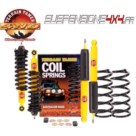 Kit suspension réhausse renforcé TOYOTA LAND CRUISER KZJ KDJ 90 95