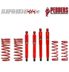Kit suspension rehausse PEDDERS +75 mm  TOY LJ70-73 ph2 et KZJ70-73