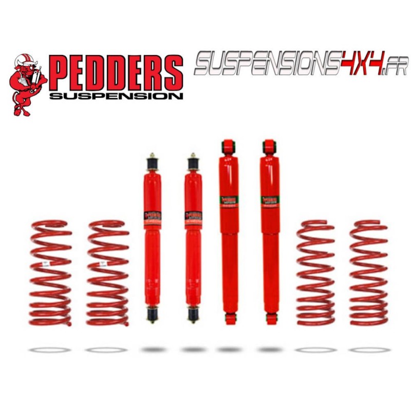 Kit suspension PEDDERS gaz+50 mm Medium Y60 long Kit suspension PEDDERS gaz+50 mm Medium Y60 long