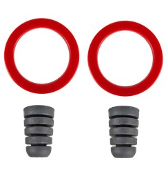 Jeu de silentblocs caoutchouc amortisseur avant TOYOTA