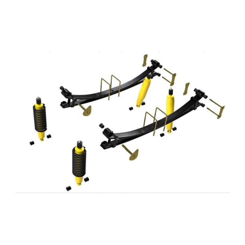 Kit suspension prémonté TERRAIN TAMER +40mm Paraboliques 400-800 kg HILUX VIGO 2005-2015