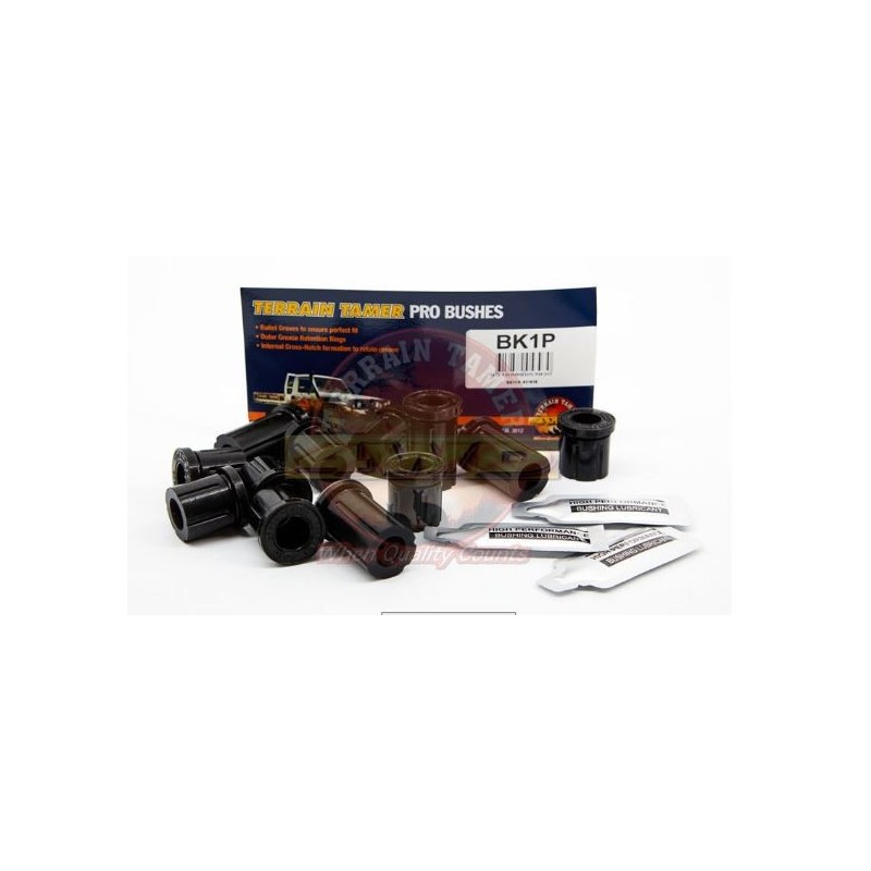 Kit bagues de lames AVANTS polyuréthane TERRAIN TAMER HILUX Kit bagues de lames AVANTS polyuréthane TERRAIN TAMER HILUX