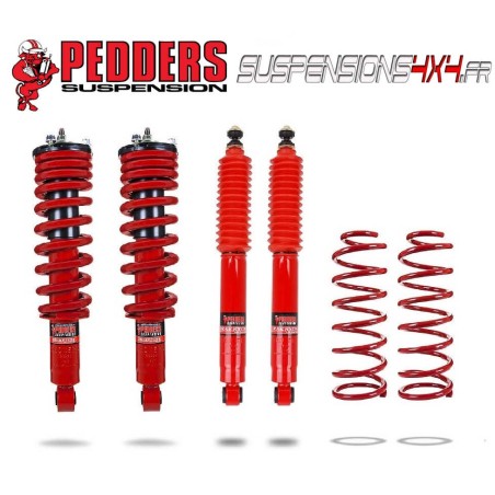 Kit suspension rehausse PEDDERS Pajero 3