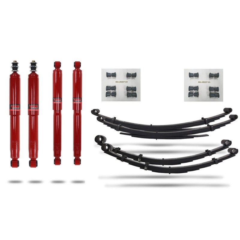Kit suspension PEDDERS Foam Cell +50 mm Medium Land Cruiser série 75 Kit suspension PEDDERS Foam Cell +50 mm Medium Land Cruiser série 75