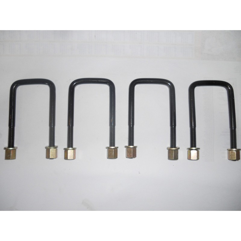 Jeu de 4 brides de lame ISUZU D-MAX