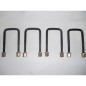 Jeu de 4 brides de lame ISUZU D-MAX