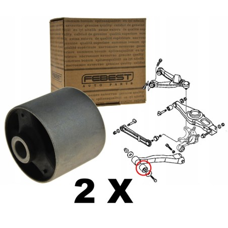 silentbloc tirant de pont Pajero 3 et 4